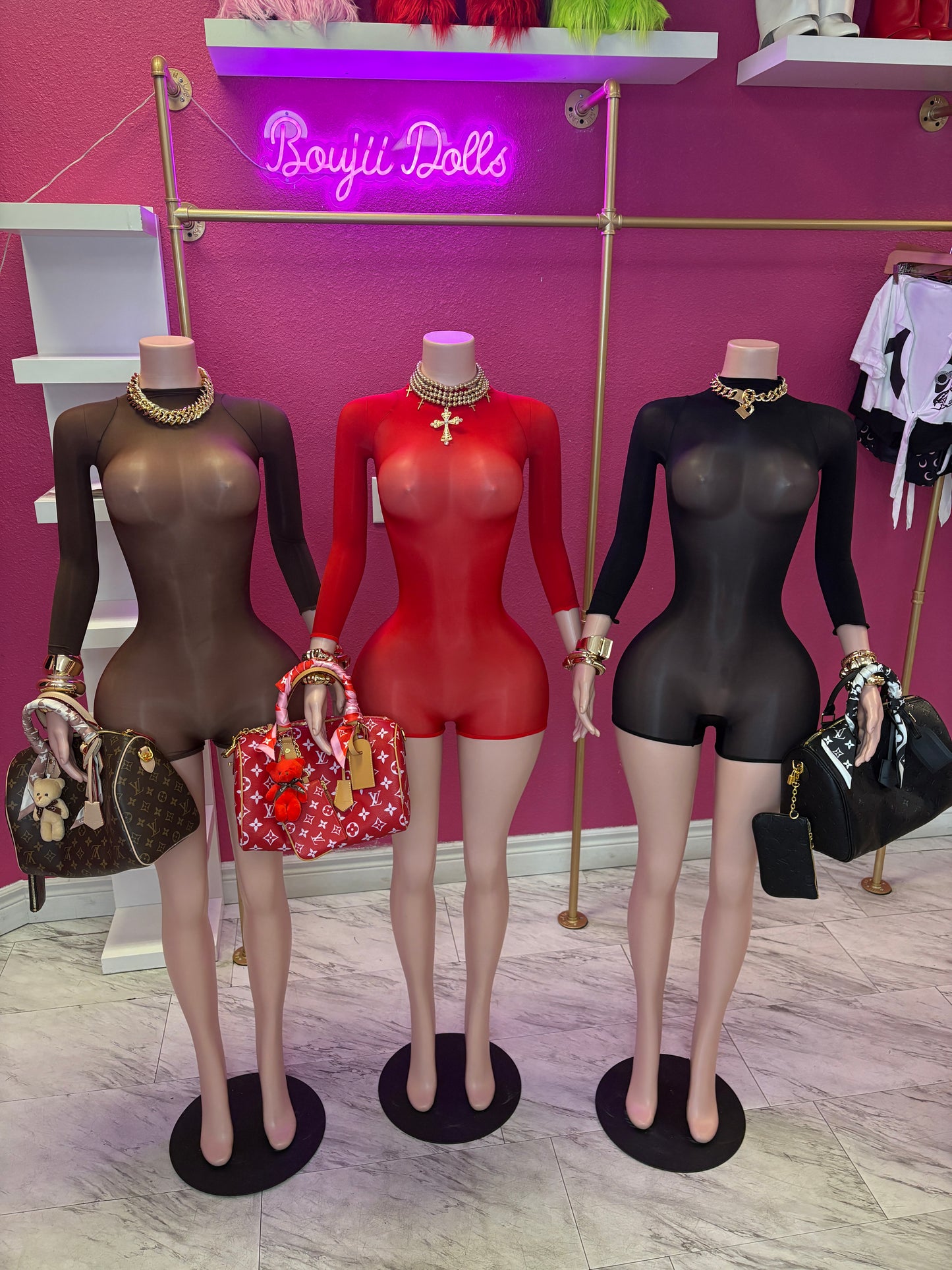 LIQUID BODY SHORT JUMPSUIT