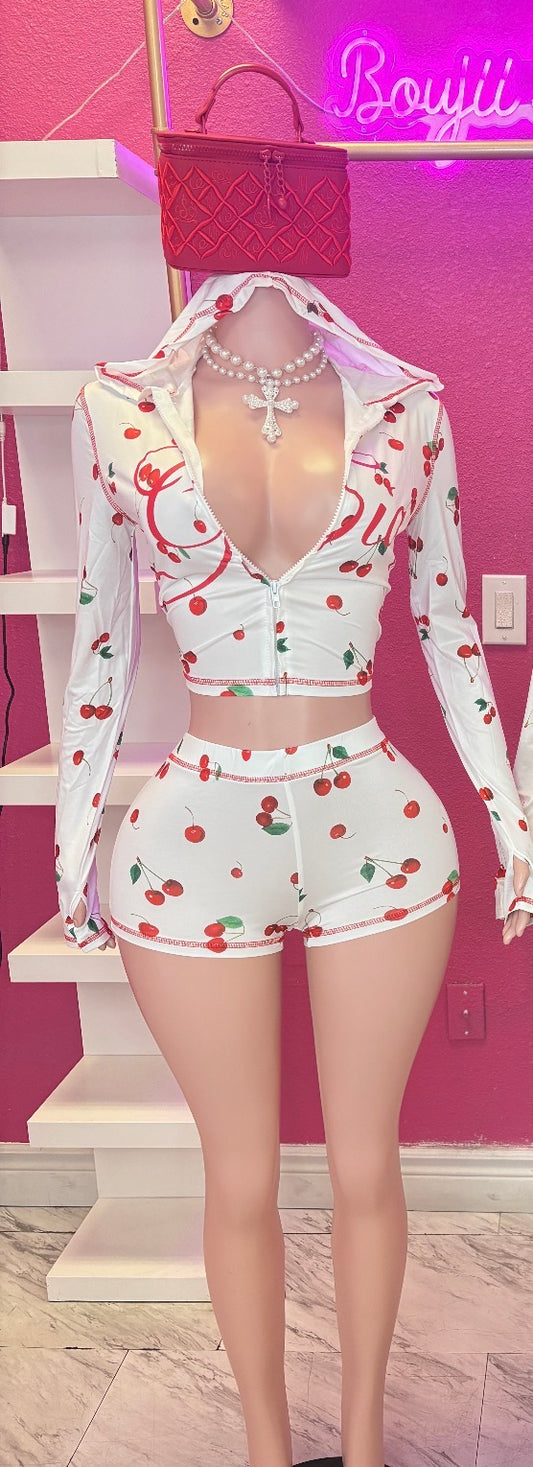 CHERRY GIA SHORT SET