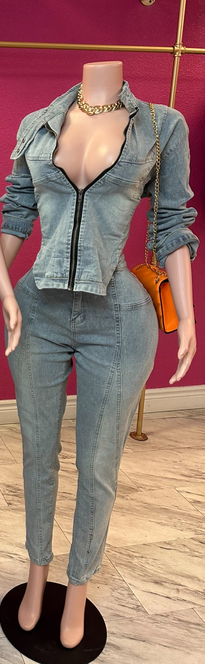 DANGEROUS DENIM SET